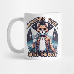 Another One Bites The Dust - Queen Tribute - Freddy Tribute - Mercury - Queen - Funny Sayings - Funny Gift - Funny Slogan - Funny Quotes - Funny Animals - Rock Tribute - Music Rock - Pop Mug